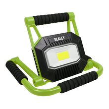 Load image into Gallery viewer, Sealey Rechargeable Portable Fold Flat Floodlight 20W COB LED Lithium-ion
