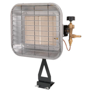 Sealey Space Warmer Propane Heater 10,250-15,354Btu/hr Bottle Mounting