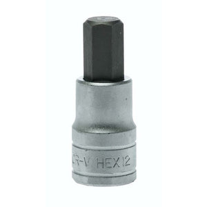 Teng Socket 1/2" Drive 12mm Hex Bit