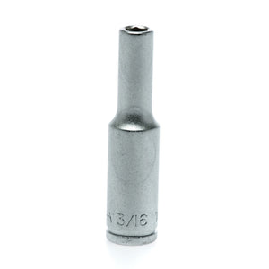Teng Socket 1/4" Drive Deep AF 3/16" - 6pt