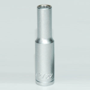 Teng Socket 1/4" Drive Deep AF 7/32" - 12pt