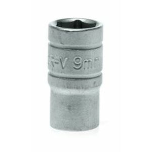 Teng Socket 1/4" Drive 9mm - 6pt