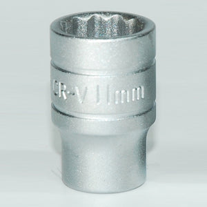 Teng Socket 1/4" Drive 11mm - 12pt