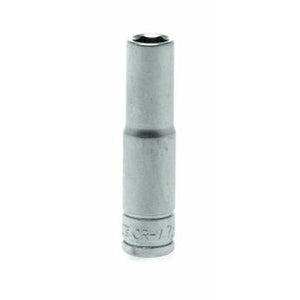 Teng Socket 1/4" Drive Deep 7mm - 6pt