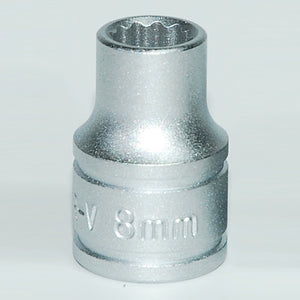 Teng Socket 3/8" Drive 8mm - 12pt