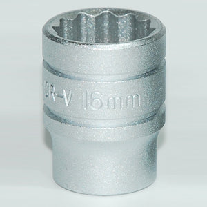 Teng Socket 3/8" Drive 16mm - 12pt
