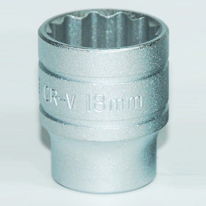 Teng Socket 3/8" Drive 18mm - 12pt
