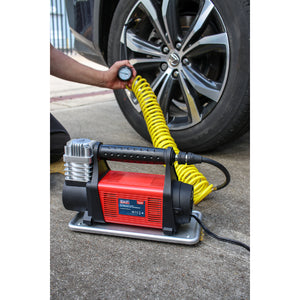 Sealey Tyre Inflator/Mini Air Compressor 12V Heavy-Duty (MAC07)