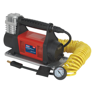 Sealey Tyre Inflator/Mini Air Compressor 12V Heavy-Duty (MAC07)