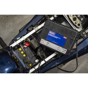 Sealey Two Bank 6/12V 10A (2 x 5A) Auto Maintenance Charger
