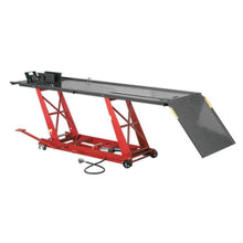 Load image into Gallery viewer, Sealey Motorcycle Lift 454kg Capacity Air/Hydraulic
