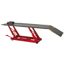 Load image into Gallery viewer, Sealey Motorcycle Lift 454kg Capacity Hydraulic
