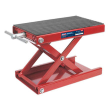 Load image into Gallery viewer, Sealey Scissor Stand for Motorcycles 450kg
