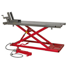 Load image into Gallery viewer, Sealey Motorcycle Lift 680kg Capacity Heavy-Duty Air/Hydraulic
