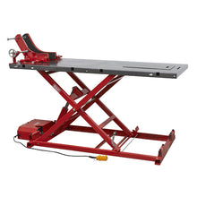 Load image into Gallery viewer, Sealey Motorcycle Lift 680kg Capacity Heavy-Duty Electro/Hydraulic
