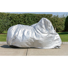 Load image into Gallery viewer, Sealey Motorcycle Cover Medium 2320 x 1000 x 1350mm
