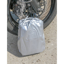 Load image into Gallery viewer, Sealey Motorcycle Cover Medium 2320 x 1000 x 1350mm
