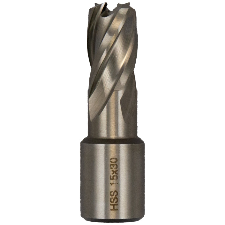 Abracs Mag Drill Cutter 15mm - Cut Depth 30mm