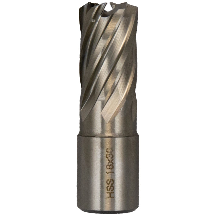 Abracs Mag Drill Cutter 18mm - Cut Depth 30mm