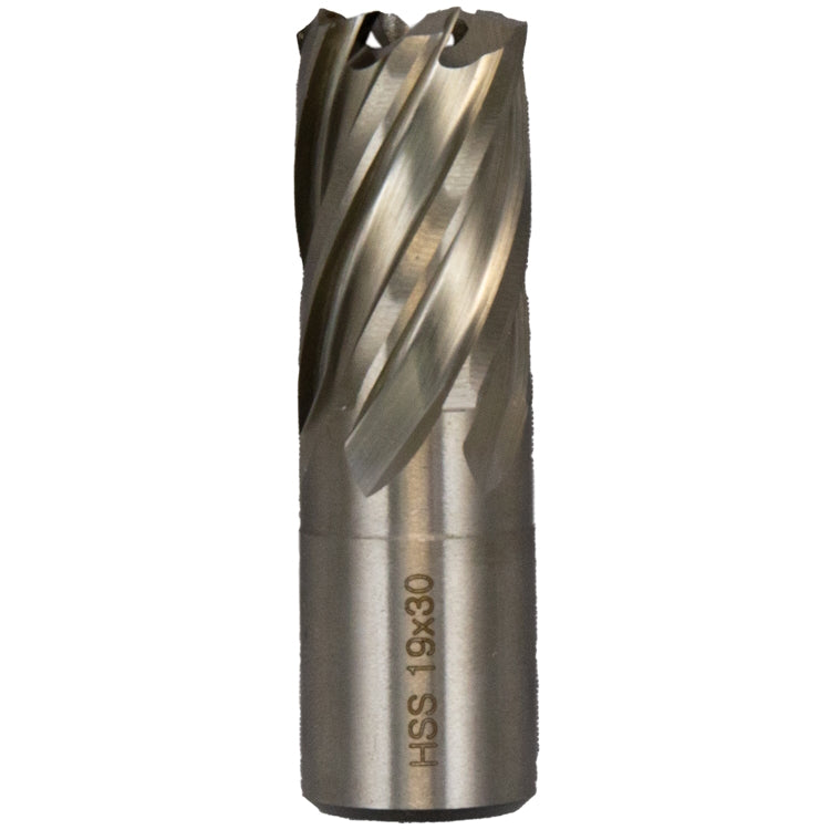 Abracs Mag Drill Cutter 19mm - Cut Depth 30mm