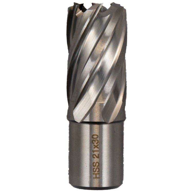 Abracs Mag Drill Cutter 21mm - Cut Depth 30mm