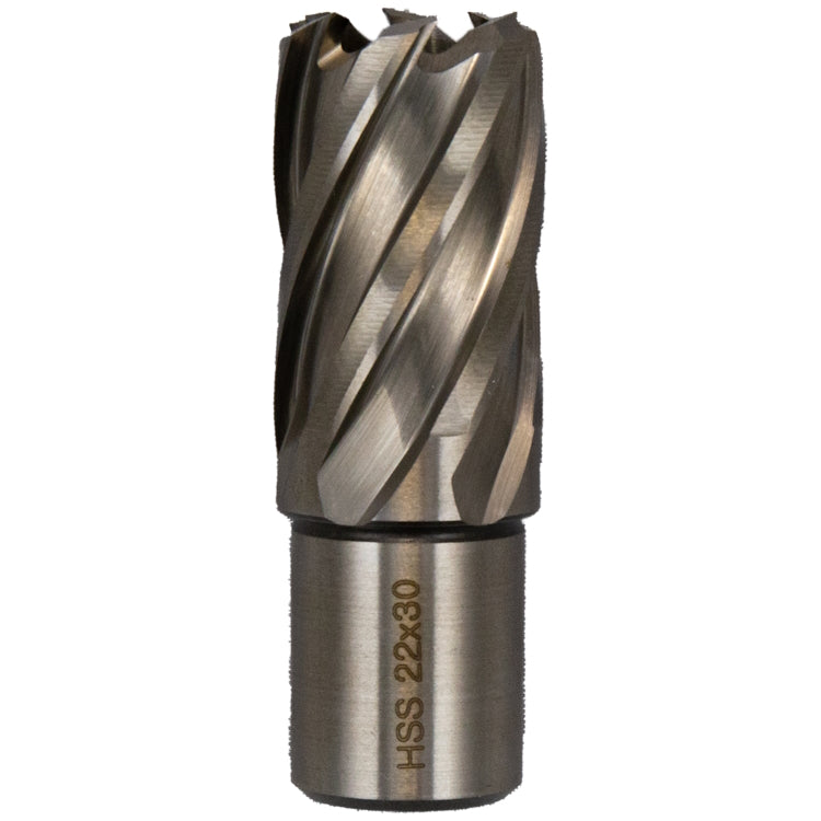 Abracs Mag Drill Cutter 22mm - Cut Depth 30mm