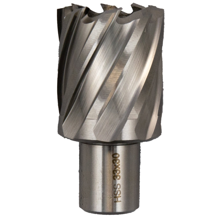 Abracs Mag Drill Cutter 33mm - Cut Depth 30mm