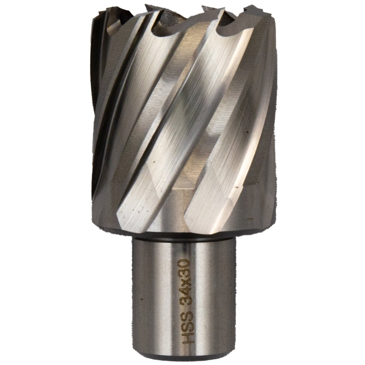 Abracs Mag Drill Cutter 34mm - Cut Depth 30mm