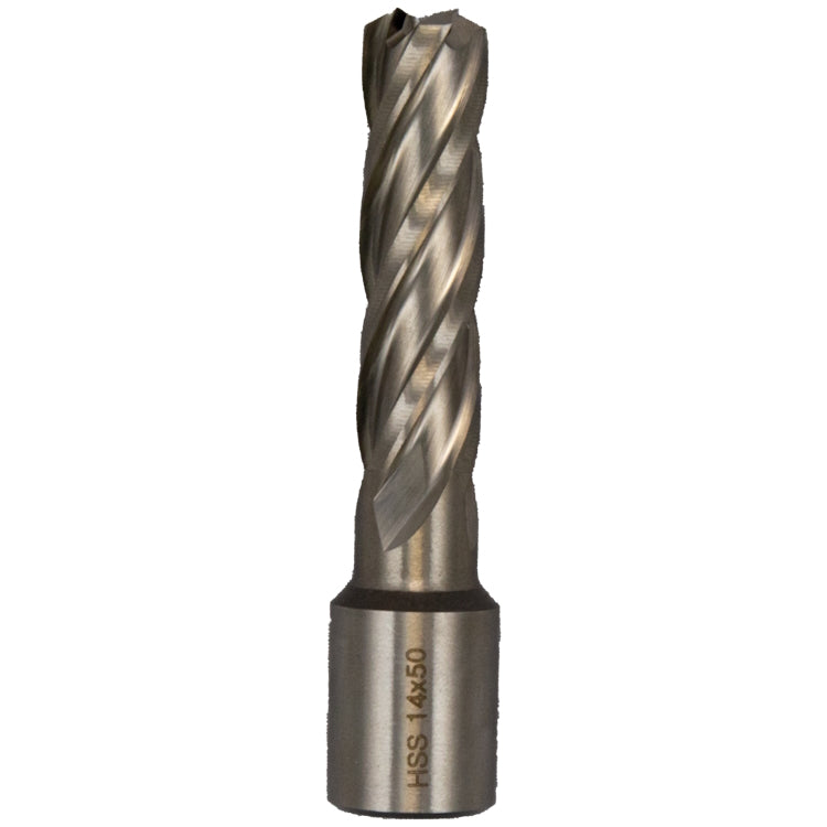 Abracs Mag Drill Cutter 14mm - Cut Depth 50mm