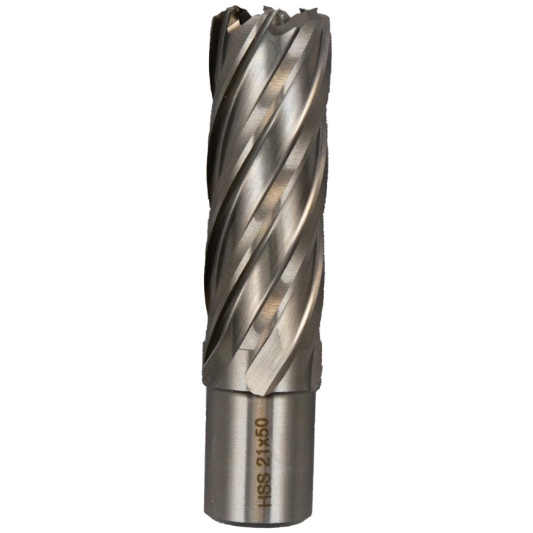 Abracs Mag Drill Cutter 21mm - Cut Depth 50mm