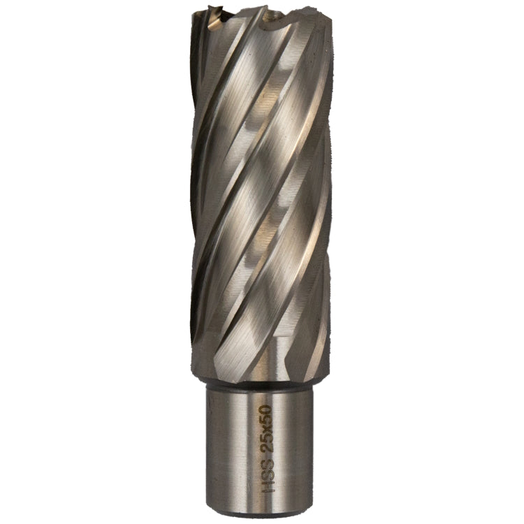 Abracs Mag Drill Cutter 25mm - Cut Depth 50mm