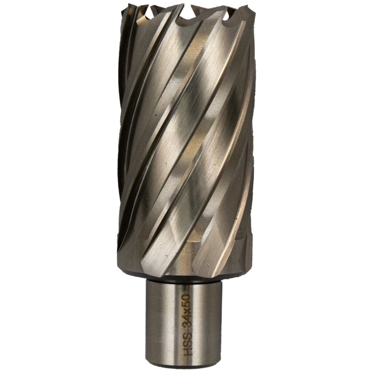 Abracs Mag Drill Cutter 34mm - Cut Depth 50mm