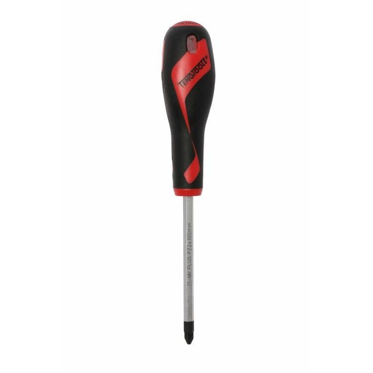 Teng Screwdriver PZ2 x 100mm Large Handle Hex Shaft