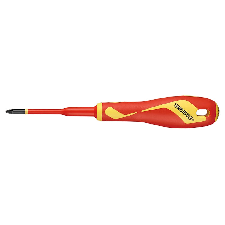 Teng Screwdriver PZ2 x 100mm RBD 1000V Large Handle