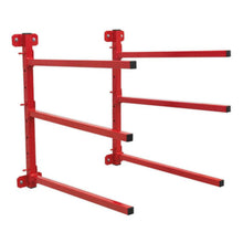 Load image into Gallery viewer, Sealey Wall Mounting Folding Bumper Rack
