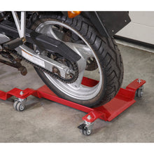 Load image into Gallery viewer, Sealey Motorcycle Dolly Rear Wheel - Side Stand Type
