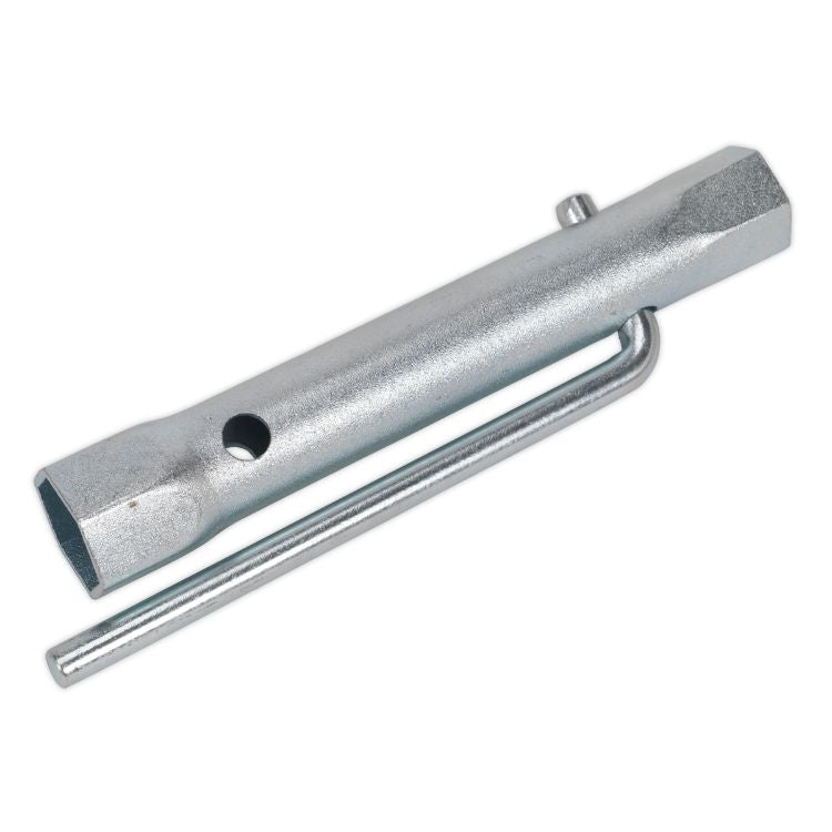 Sealey Double End Long Reach Spark Plug Box Spanner 17/21mm, L-Bar