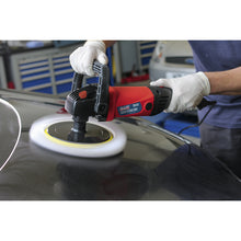 Load image into Gallery viewer, Sealey Sander/Polisher 180mm (8&quot;) Variable Speed 1200W/230V
