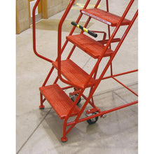 Load image into Gallery viewer, Sealey Mobile Safety Steps 3-Tread
