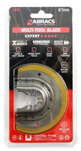 Load image into Gallery viewer, Abracs 87mm TiN Coated BIM Radial Saw Blade
