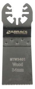 Abracs Multi-Tool 34.1mm x 0.6mm x 18T CrV - Milled Teeth