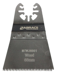 Abracs Multi-Tool 68mm x 0.6mm x 14T CrV - Grounded Teeth