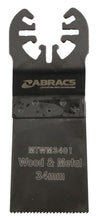 Load image into Gallery viewer, Abracs Multi-Tool 34.1mm x 0.8mm x 18T BIM (M42) - Milled Teeth
