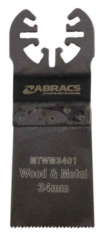 Abracs Multi-Tool 34.1mm x 0.8mm x 18T BIM (M42) - Milled Teeth