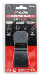 Abracs Multi-Tool 34.1mm x 0.8mm x 18T BIM (M42) - Milled Teeth