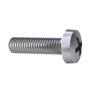 Machine Screw M2.5 Raised Cheese Head - Phillips DIN 7985