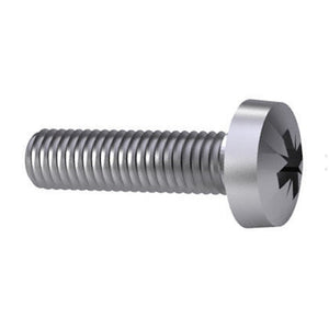 Machine Screw M5 Raised Cheese Head - Pozi DIN 7985