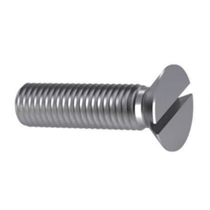 Machine Screw M4 Slotted Countersunk - DIN 963