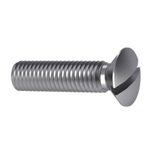 Machine Screw M6 Slotted Raised Countersunk - DIN 964