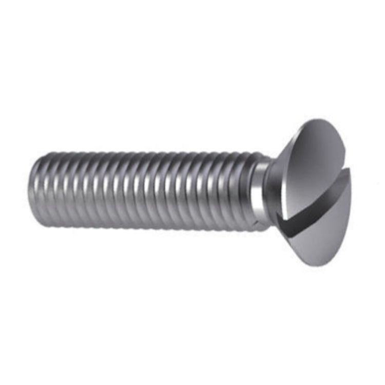 Machine Screw M6 Slotted Raised Countersunk - DIN 964